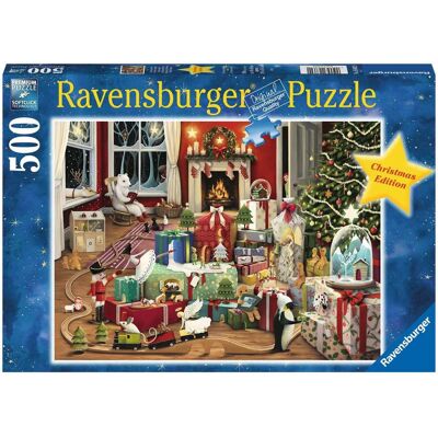 Ravensburger 16862 Puzzle - Verzaubertes Weihnachten, 500 Teile Ravensburger 16862 Puzzle - Verzaubertes Weihnachten, 500 Teile