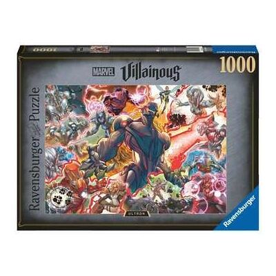 Ravensburger Marvel Villainous Ultron 1000 Piece Puzzle - Jigsaw Ravensburger Marvel Villainous Ultron 1000 Piece Puzzle - Jigsaw