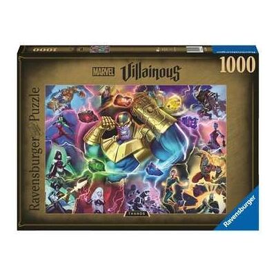 Ravensburger Thanos Puzzle - 1000 Pieces - Marvel Villainous Ravensburger Thanos Puzzle - 1000 Pieces - Marvel Villainous