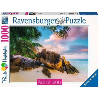 Ravensburger 169078 Seychelle-szigetek 1000 Darab Kirakó - Kirakó Ravensburger 169078 Seychelle-szigetek 1000 Darab Kirakó - Kirakó