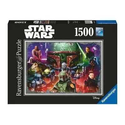 Ravensburger 16918 Puzzel - 1500 stuks - Star Wars Boba Fett Ravensburger 16918 Puzzel - 1500 stuks - Star Wars Boba Fett