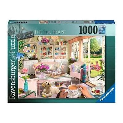 Ravensburger La Maison du Thé Puzzle 1000 pièces - Publicité Ravensburger La Maison du Thé Puzzle 1000 pièces - Publicité