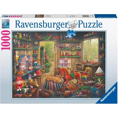 Puzzle de 1000 pièces Ravensburger Jouets Nostalgie - Puzzle - Publicité Puzzle de 1000 pièces Ravensburger Jouets Nostalgie - Puzzle - Publicité