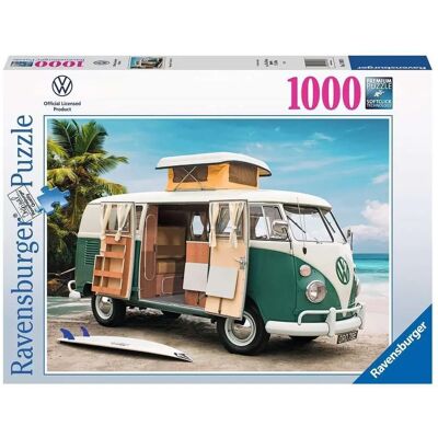 Ravensburger Volkswagen T1 Camper Van 1000 Stukjes Puzzel - Volwassenen & Kinderen Ravensburger Volkswagen T1 Camper Van 1000 Stukjes Puzzel - Volwassenen & Kinderen