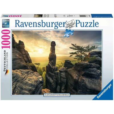 Ravensburger 17093 Monolit Elba Piaskowcowe Góry 1000 Elementów Ravensburger 17093 Monolit Elba Piaskowcowe Góry 1000 Elementów