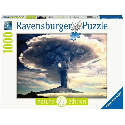 Puzzle volcan Etna Ravensburger - 1000 pièces - Publicité Puzzle volcan Etna Ravensburger - 1000 pièces - Publicité