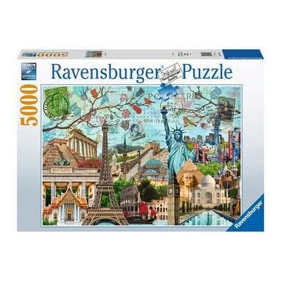 Puzzle Ravensburger Grande Ville - Collage 5000 Pièces Puzzle Ravensburger Grande Ville - Collage 5000 Pièces