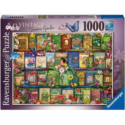 Puzzle Ravensburger Aimee Stewart Vintage Summer Garden 1000 Pièces - Publicité Puzzle Ravensburger Aimee Stewart Vintage Summer Garden 1000 Pièces - Publicité