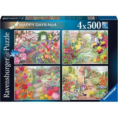 Ravensburger No 4 Glorious Gardens Puzzle - Jigsaw Puzzle Ravensburger No 4 Glorious Gardens Puzzle - Jigsaw Puzzle