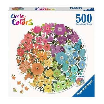 Puzzle Cercle des Couleurs Ravensburger 500 pièces Puzzle Cercle des Couleurs Ravensburger 500 pièces