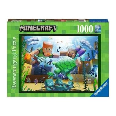 Ravensburger Minecraft Pussel 1000 bitar - Videospel Ravensburger Minecraft Pussel 1000 bitar - Videospel