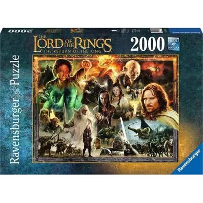 Ravensburger 17293 Palapeli - Sormuksen Herra - Paluu Kuninkaalle 2000kpl Ravensburger 17293 Palapeli - Sormuksen Herra - Paluu Kuninkaalle 2000kpl