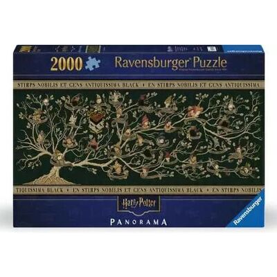 Puzzle Harry Potter Czarny Drzewo Rodzinne - 2000 Elementów Puzzle Harry Potter Czarny Drzewo Rodzinne - 2000 Elementów