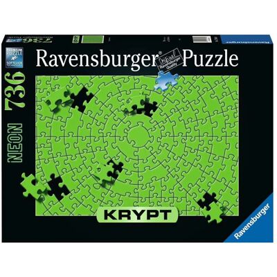 Ravensburger 17364 Neon Zielony Puzzle - 736 Elementów - Puzzle Ravensburger 17364 Neon Zielony Puzzle - 736 Elementów - Puzzle