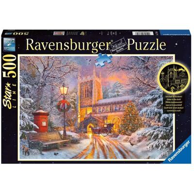 Puzzle Étoile Magique de Noël Ravensburger - 500 pièces, Lumineux - Publicité Puzzle Étoile Magique de Noël Ravensburger - 500 pièces, Lumineux - Publicité