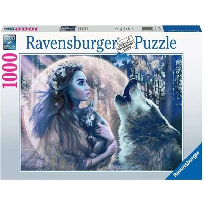 Puzzle Ravensburger 17390 - Magie de la lune - 1000 pièces - Publicité Puzzle Ravensburger 17390 - Magie de la lune - 1000 pièces - Publicité
