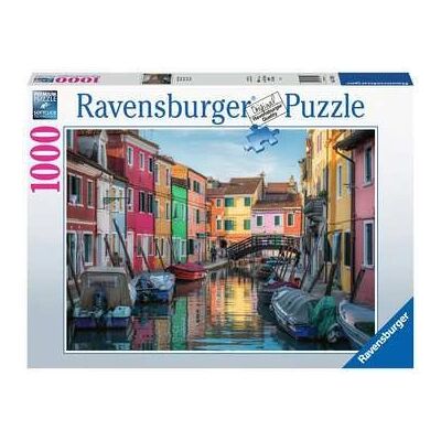 Puzzle Ravensburger 17392 - Canal de Burano Venezia 1000 Pièces - Publicité Puzzle Ravensburger 17392 - Canal de Burano Venezia 1000 Pièces - Publicité