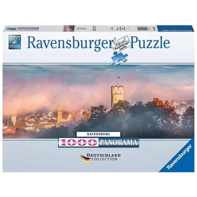 Ravensburger Puzzle Panorama Ravensburg 1000 Pièces - Puzzle - Publicité Ravensburger Puzzle Panorama Ravensburg 1000 Pièces - Puzzle - Publicité