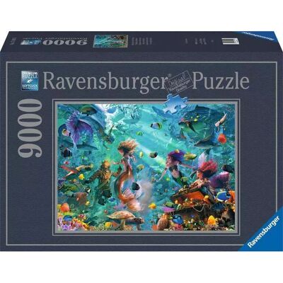 Puzzle Ravensburger 17419 - 9000 Pièces - Royaume Sous-Marin Puzzle Ravensburger 17419 - 9000 Pièces - Royaume Sous-Marin