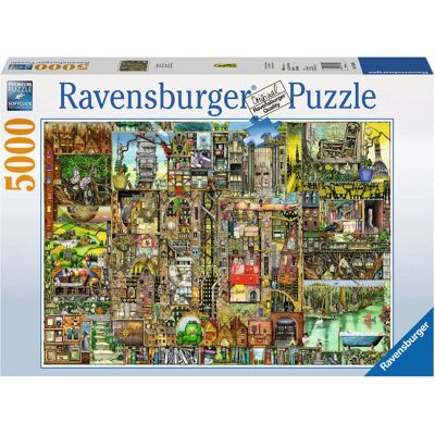 Ravensburger 00.017.430 Cidade Bizarra Quebra-Cabeça de 5000 Peças Ravensburger 00.017.430 Cidade Bizarra Quebra-Cabeça de 5000 Peças