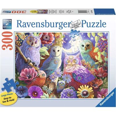 Ravensburger Night Owl Hoot 300 Piece Jigsaw Puzzle - Animals Ravensburger Night Owl Hoot 300 Piece Jigsaw Puzzle - Animals