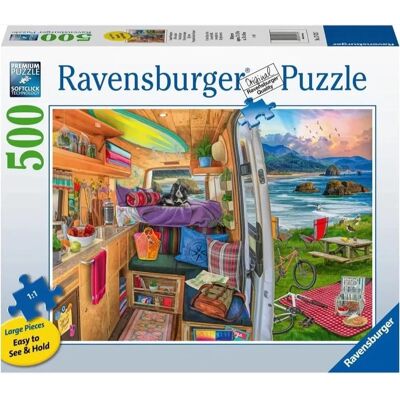 Ravensburger Rig Views - 500 Piece Large Puzzle - Jigsaw Puzzle Ravensburger Rig Views - 500 Piece Large Puzzle - Jigsaw Puzzle