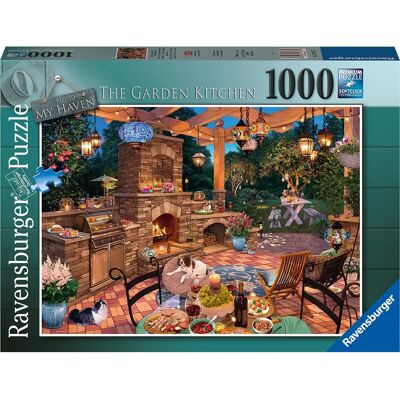 Ravensburger Mein Zufluchtsort Nr.10 Gartens Küche 1000 Teile Puzzle Ravensburger Mein Zufluchtsort Nr.10 Gartens Küche 1000 Teile Puzzle