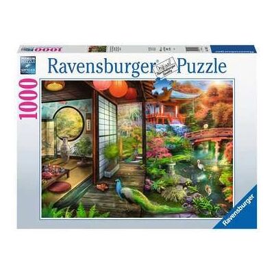 Puzzle Maison de Thé Jardin Japonais Kyoto Ravensburger - Puzzle - Bâtiments - Publicité Puzzle Maison de Thé Jardin Japonais Kyoto Ravensburger - Puzzle - Bâtiments - Publicité