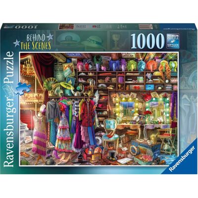 Ravensburger Aimee Stewart Derrière les Coulisses Puzzle 1000 Pièces - Publicité Ravensburger Aimee Stewart Derrière les Coulisses Puzzle 1000 Pièces - Publicité