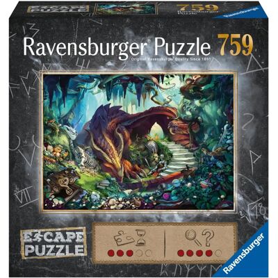Puzzle Escape Ravensburger 759 - Puzzle - Publicité Puzzle Escape Ravensburger 759 - Puzzle - Publicité
