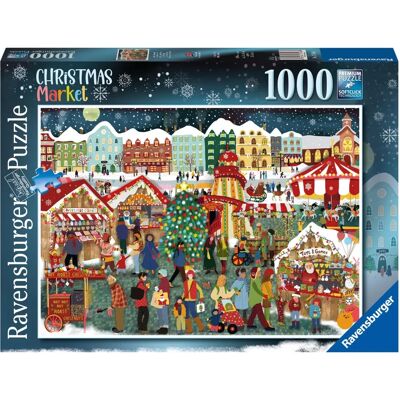 Ravensburger 17546 Weihnachtsmarkt Puzzle - Puzzle Ravensburger 17546 Weihnachtsmarkt Puzzle - Puzzle