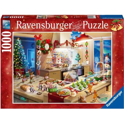 Quebra-cabeça Ravensburger: Travesso Feliz 1000 - Quebra-cabeça Quebra-cabeça Ravensburger: Travesso Feliz 1000 - Quebra-cabeça