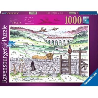 Ravensburger Yorkshire Dales 1000 Piece Jigsaw Puzzle - Puzzle Ravensburger Yorkshire Dales 1000 Piece Jigsaw Puzzle - Puzzle