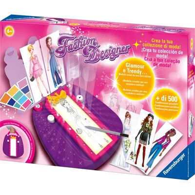 Ravensburger Fashion Designer - Skapa din egen modekollektion - Barn 6+ Ravensburger Fashion Designer - Skapa din egen modekollektion - Barn 6+