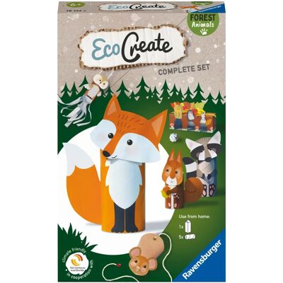 Ravensburger EcoCreate Mini Animaux de la Forêt - Publicité Ravensburger EcoCreate Mini Animaux de la Forêt - Publicité