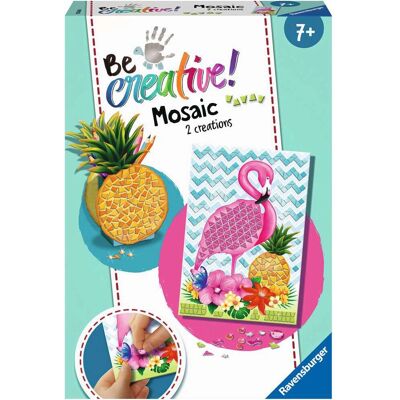 Ravensburger 18240 Kunst/Handwerk Spielzeug - Mosaik Tropical, DIY für Kinder 7+ Ravensburger 18240 Kunst/Handwerk Spielzeug - Mosaik Tropical, DIY für Kinder 7+