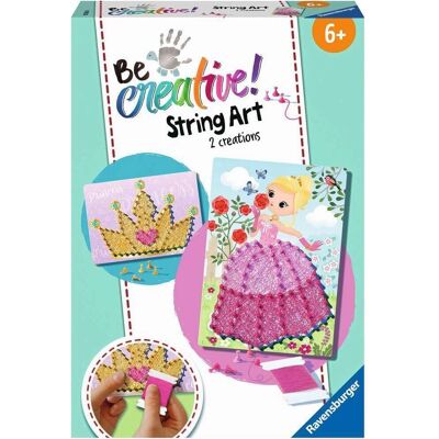 Ravensburger Arte de Cuerda Princesa - Kit de manualidades para niños Ravensburger Arte de Cuerda Princesa - Kit de manualidades para niños