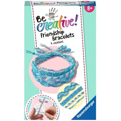 Ravensburger 18248 Giocattolo d'arte/artigianato - Kit di Braccialetti Be Creative Ravensburger 18248 Giocattolo d'arte/artigianato - Kit di Braccialetti Be Creative