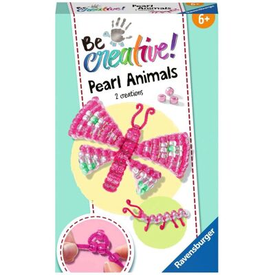 Ravensburger Be Creative Animal de Perles Papillon - Kit d'Artisanat pour Enfants - Publicité Ravensburger Be Creative Animal de Perles Papillon - Kit d'Artisanat pour Enfants - Publicité