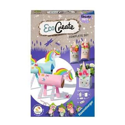 Ravensburger EcoCreate Fête de Licorne - Kit de Création pour Enfants - Publicité Ravensburger EcoCreate Fête de Licorne - Kit de Création pour Enfants - Publicité