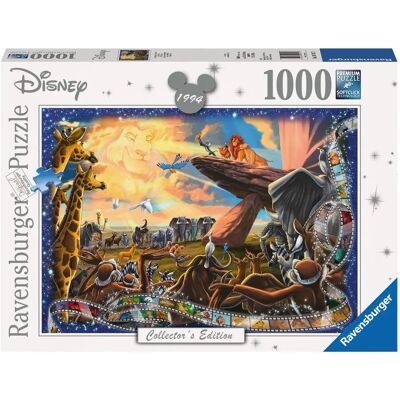 Puzzle Roi Lion - 1000 pièces Édition Collector Disney - Publicité Puzzle Roi Lion - 1000 pièces Édition Collector Disney - Publicité