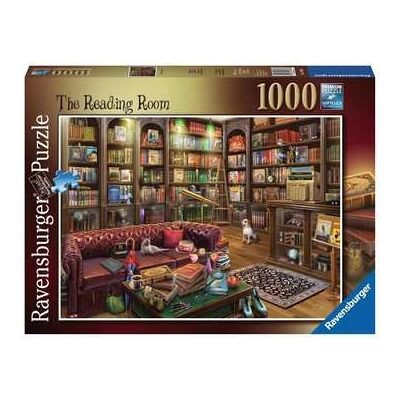 Ravensburger La Salle de Lecture Puzzle - 1000 Pièces - Histoire - Publicité Ravensburger La Salle de Lecture Puzzle - 1000 Pièces - Histoire - Publicité