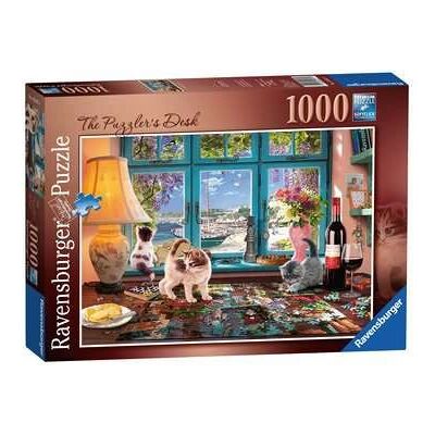 Ravensburger Das Puzzler's Desk 1000-Teile Puzzle - Tiere Ravensburger Das Puzzler's Desk 1000-Teile Puzzle - Tiere