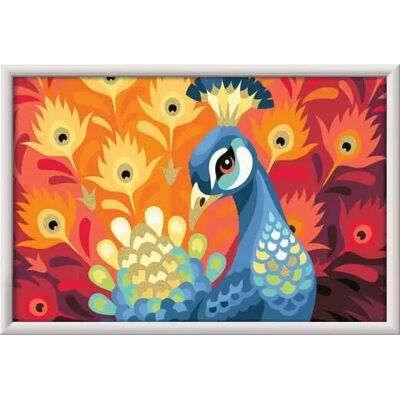 Ravensburger Művészeti / kézimunka játék - Páva - 11+ - Színes, Szám szerinti festés Ravensburger Művészeti / kézimunka játék - Páva - 11+ - Színes, Szám szerinti festés