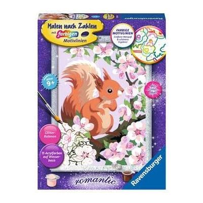 Ravensburger 20064 Peindre par Nombres - Écureuil Curieux - Publicité Ravensburger 20064 Peindre par Nombres - Écureuil Curieux - Publicité