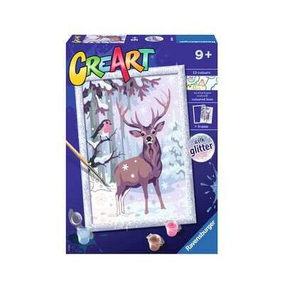 Ravensburger CreArt Festive Friends Malset - Malen nach Zahlen Ravensburger CreArt Festive Friends Malset - Malen nach Zahlen