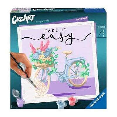 Ravensburger CreArt Weź to łatwo zestaw do malowania po numerach - Dla dorosłych Ravensburger CreArt Weź to łatwo zestaw do malowania po numerach - Dla dorosłych
