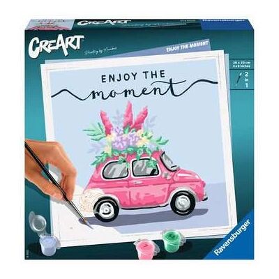 Kit di Pittura Numerata Ravensburger - Goditi il Momento - 6+ Kit di Pittura Numerata Ravensburger - Goditi il Momento - 6+