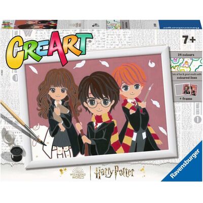 Zestaw Książka do Kolorowania Harry Potter od Ravensburger - Trójka Magiczna Zestaw Książka do Kolorowania Harry Potter od Ravensburger - Trójka Magiczna
