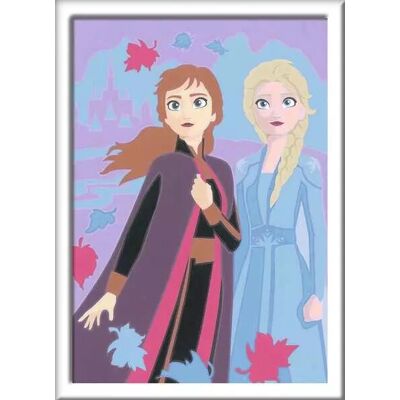 Ravensburger Elsa Anna Frozen Art Craft Kit - Paint by Numbers Ravensburger Elsa Anna Frozen Art Craft Kit - Paint by Numbers